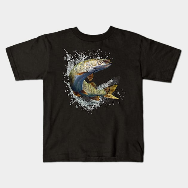 Pike Kids T-Shirt by sibosssr